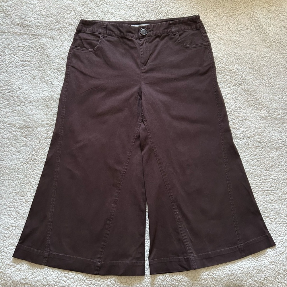 Y2K-Versailles Chocolate Brown Gaucho/culotte